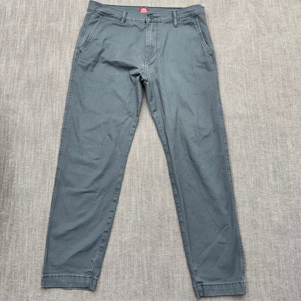 Levi's XX Chino Standard Taper Pants Men's 32x30 Dark Slate Blue Gray 85226